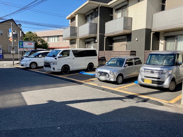 【西千葉第3駐車場】裏路地のため落ち着いて駐車しやすいです。